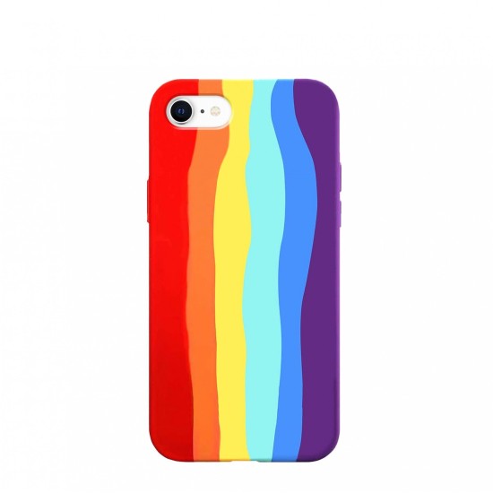 RAINBOW SILICONE CASE APPLE IPHONE 7/8